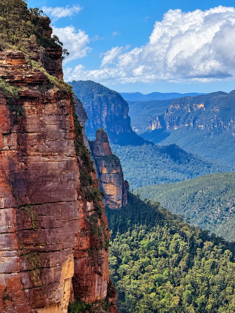 Pulpit Rock overlooking the Grose Valley